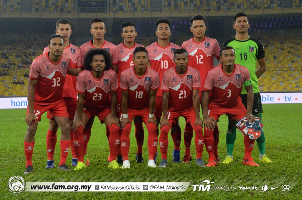 मैत्रीपूर्ण फुटबल : नेपाल मलेसियासँग २-० ले पराजित