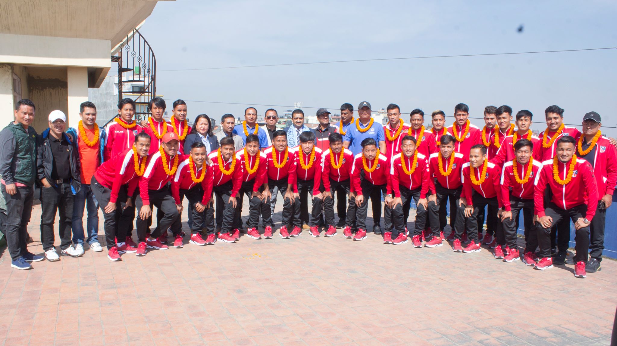 नेपाली यू-२३ फुटबल टोली म्यान्मारको यू-२३ सँग भिड्दै
