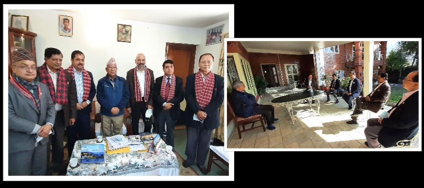 नेताको घरघरमा पुग्दै उद्योग वाणिज्य महासंघका पदाधिकारी, देउवा र नेपालले के भने?