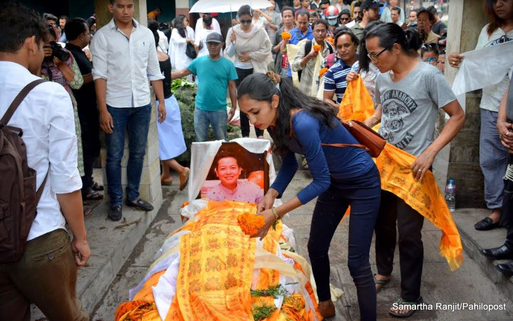 निलु डोमा शेर्पालाई श्रद्धाञ्जली, स्वयम्भूमा गरियो दाहसंस्कार 