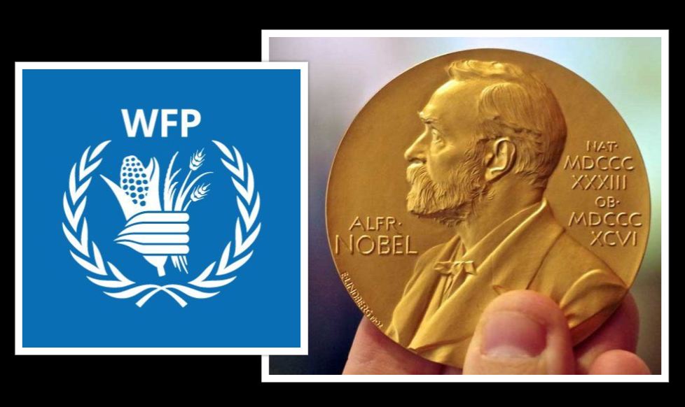 नोबेल शान्ति पुरस्कार राष्ट्रसंघीय विश्व खाद्य कार्यक्रमलाई