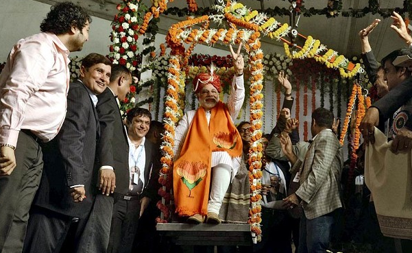 भारतमा नरेन्द्र मोदीलार्इ 'भगवान विष्णुको ११ औं अवतार'को संज्ञा, विश्वमा आज