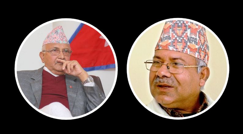 बालुवाटारमा ओली र नेपालबीच भेट, लगत्तै दुई पक्षका नेताहरु छलफलमा