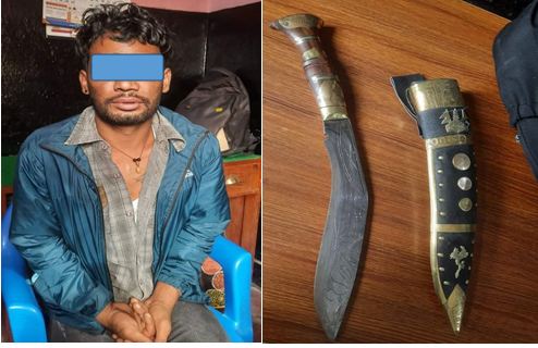 पशुपतिनाथ नजिकै बाबालाई खुकुरी हानेको अभियोगमा एक युवक समातिए