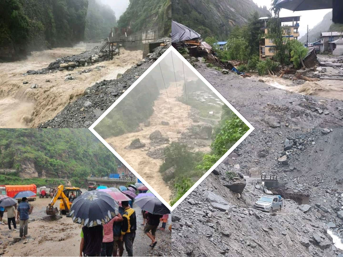 अविरल वर्षाका कारण गण्डकी प्रदेशको जनजीवन कष्टकरः अधिकांश सडकमा पहिरो, बस्ती जोखिममा