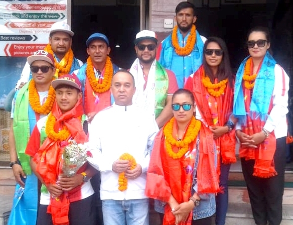 एसियन गेम्स : नेपाली प्याराग्लाइडिङ टोली इण्डोनेसिया प्रस्थान