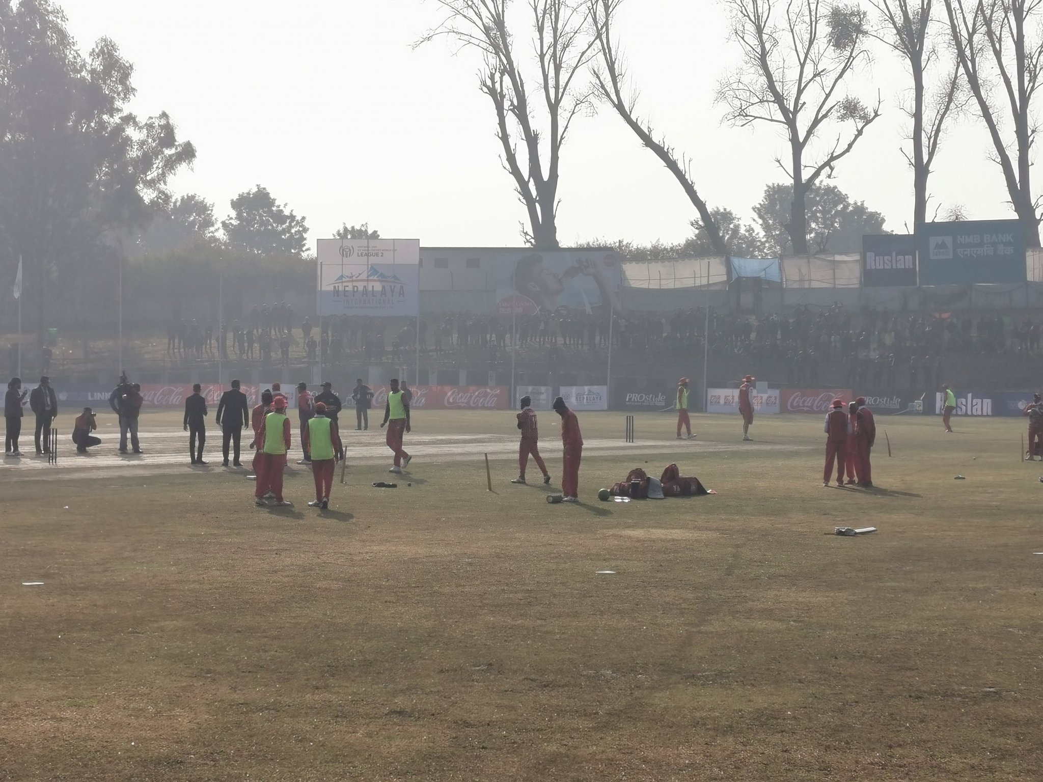 प्रत्यक्ष हेर्नुस्, कीर्तिपुरमा भइरहेको नेपाल भर्सेस ओमनको खेल