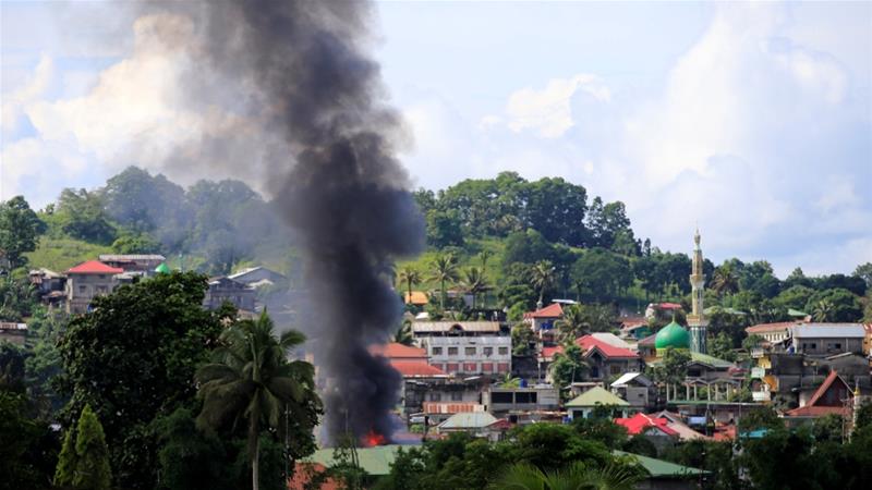 फिलिपिन्समा माउते लडाकूलाई लक्षित आक्रमणमा ११ सैनिकको मृत्यु