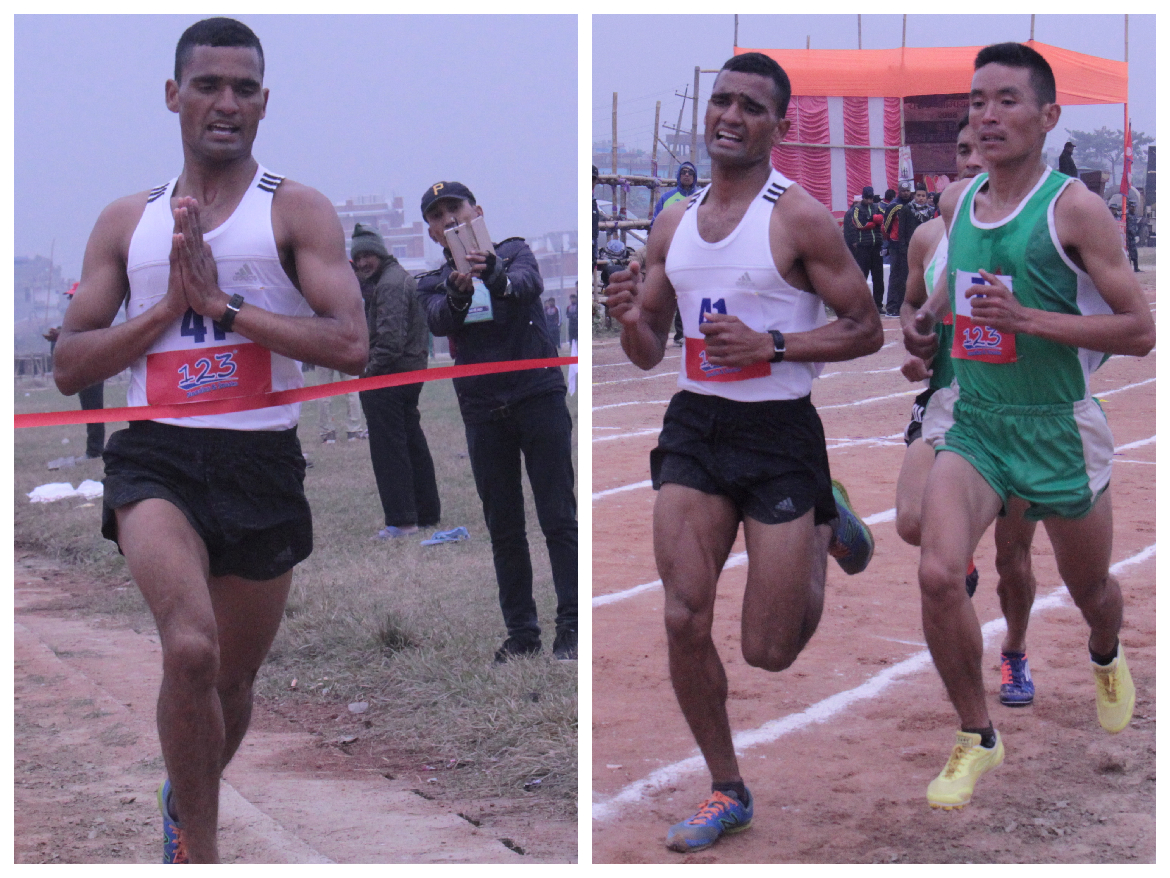 दश हजार मिटर दौडमा बिश्वरुपा र गोपीचन्द्रले जिते स्वर्ण