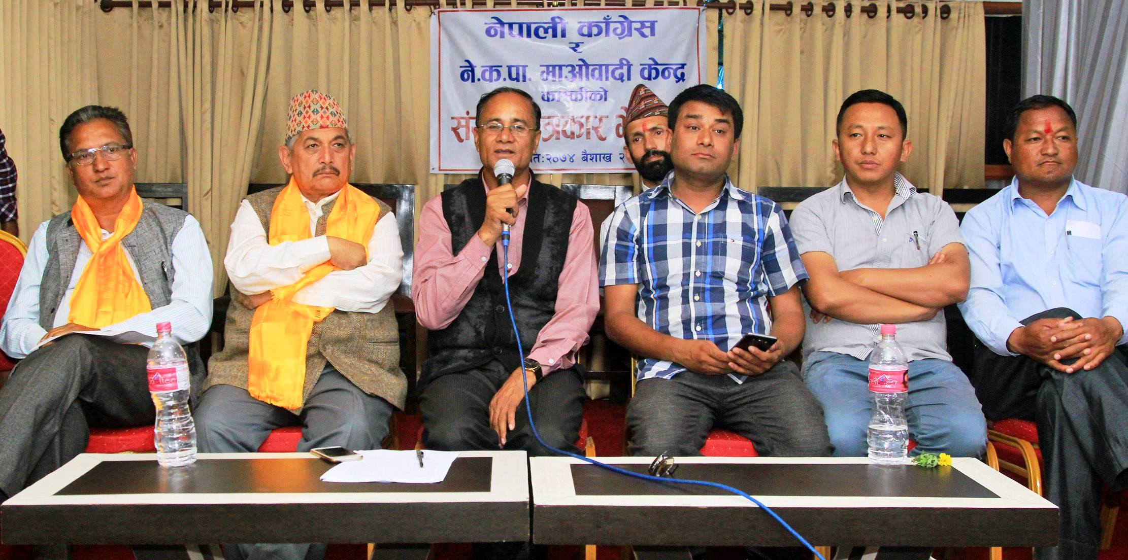 पोखरामा माओवादीले भन्यो–‘रुखमै भोट हाल्ने हो’