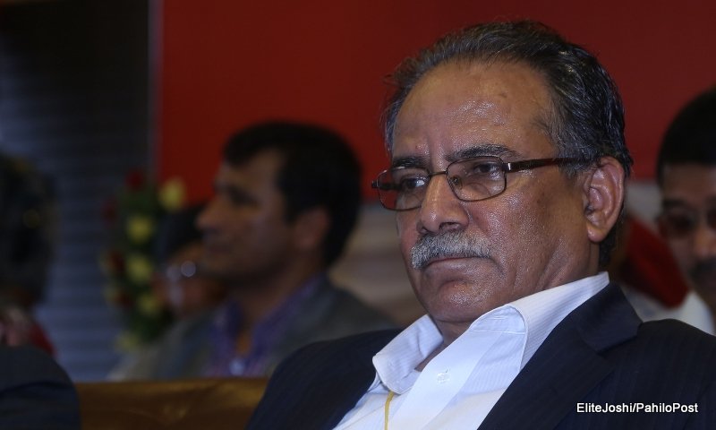 एमाले, कांग्रेसले संविधान कार्यान्वयनमा रुचि देखाएनन्, वातावरण मैले बनाएँः प्रचण्ड