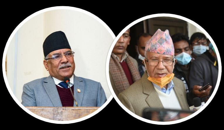 बबरमहलमा प्रचण्ड-नेपाल समूहको स्थायी कमिटी बैठक जारी, ओलीनिकट रघुवीर महासेठ पनि सहभागी