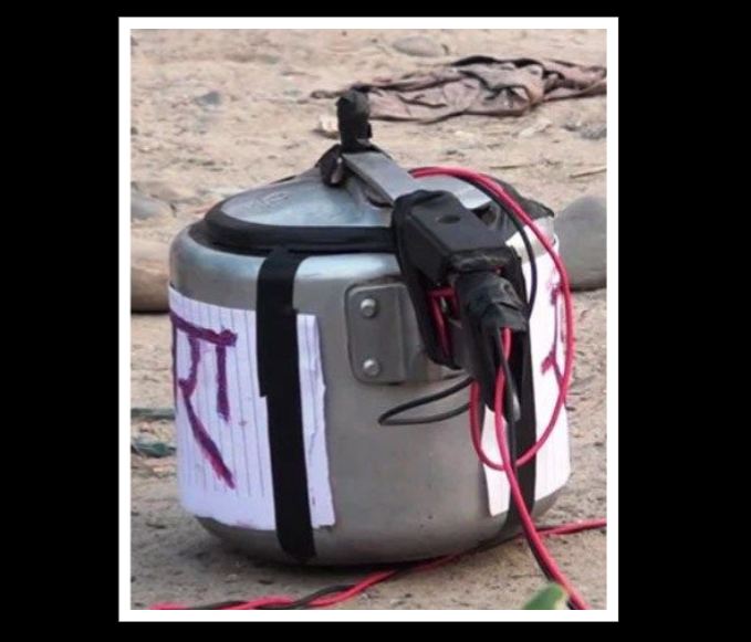 घरभित्र प्रेसर कुकर बम पड्काउने धम्की दिएपछि…