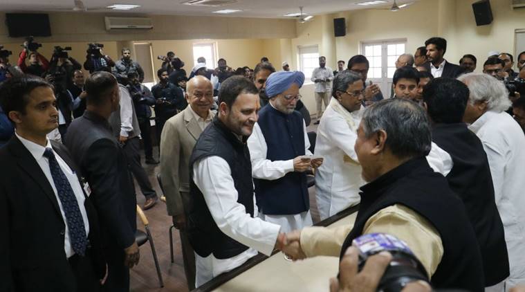 भारतीय राष्ट्रिय कांग्रेसको अध्यक्षका लागि राहुल गान्धीको उम्मेदवारी  दर्ता