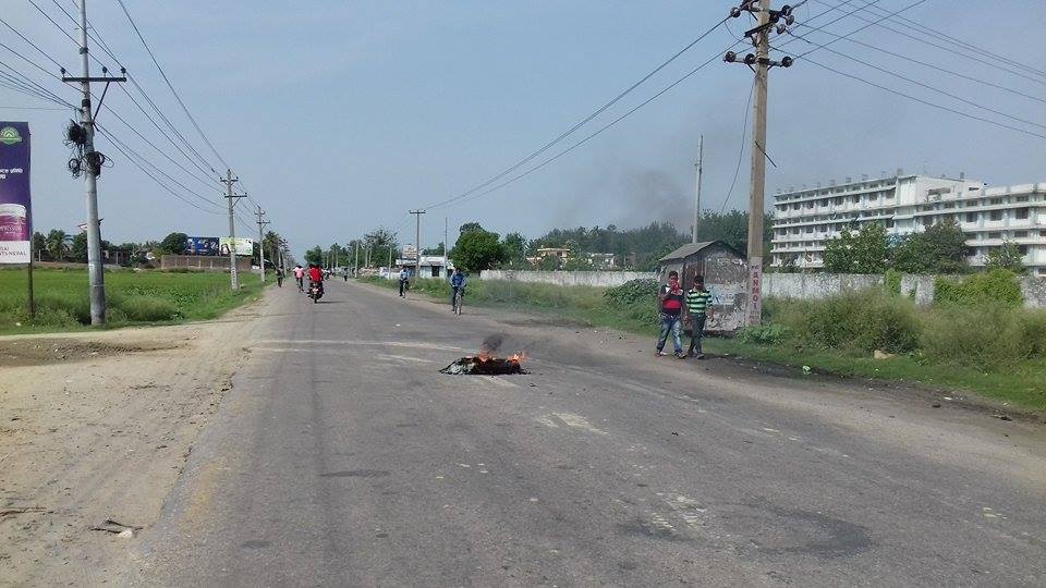 राजपाले आह्वान गरेको बन्दका कारण बारा, पर्साको जनजीवन प्रभावित