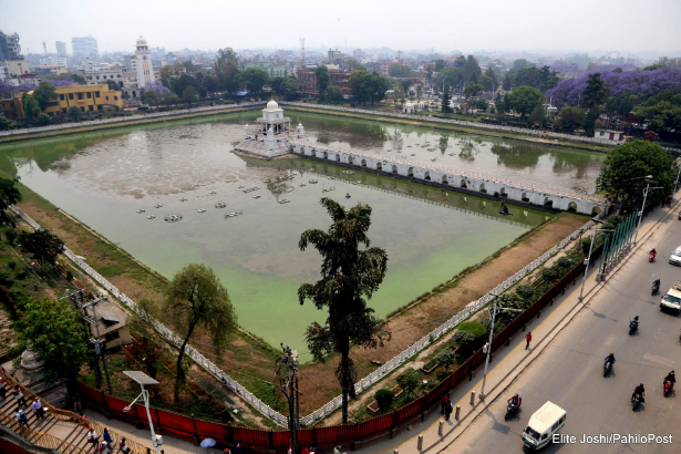 रानीपोखरीको माटो सर्वेक्षण, सयौँ वर्षपछि पोखरी सफा गरिँदै