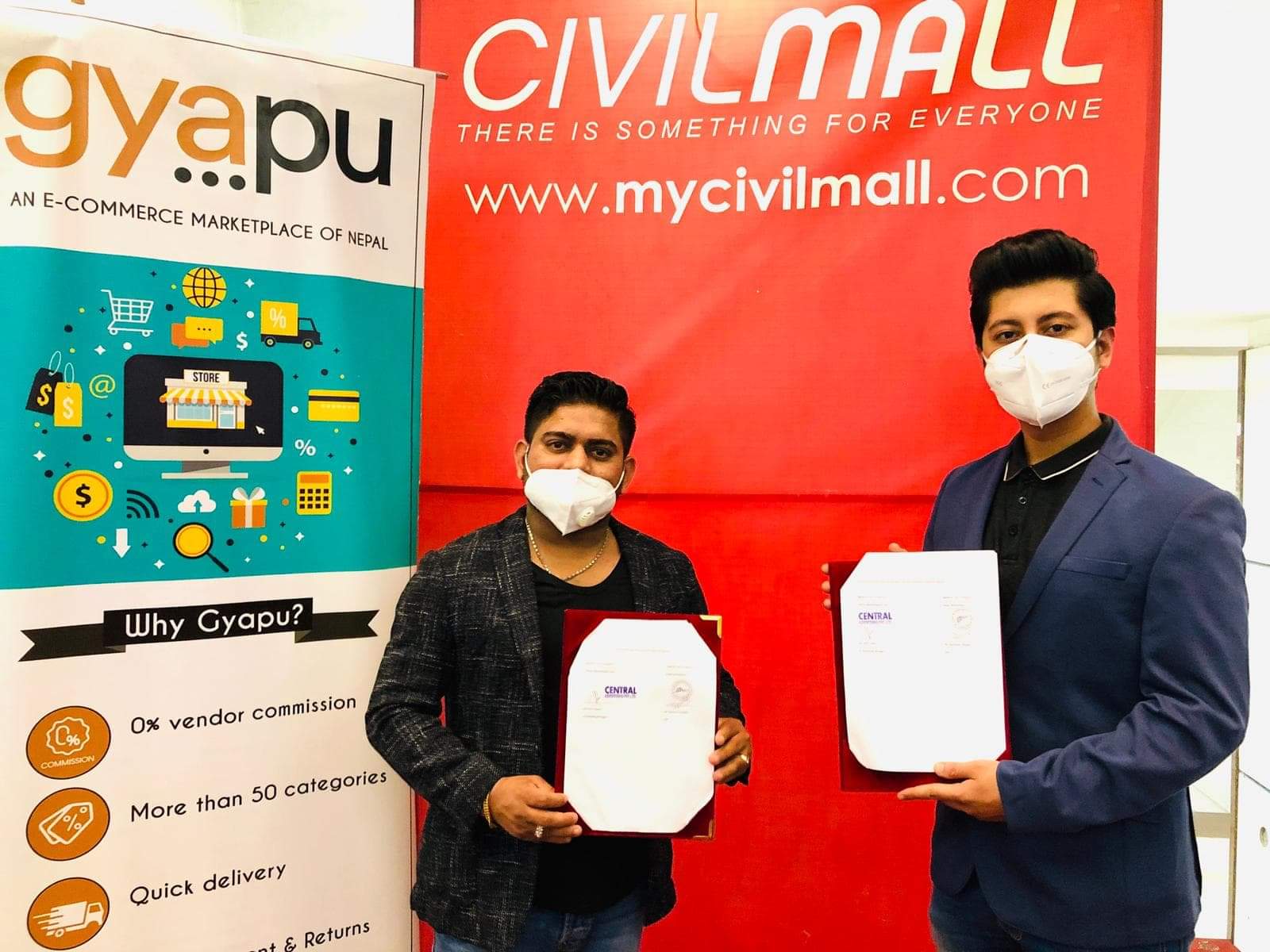 सिभिल मलका सामान 'ग्यापु'ले घरमै पुर्याउँदै, लाग्दैन शुल्क