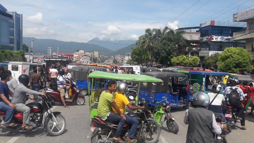 भरतपुर महानगरपालिकाभित्र तीन पाँग्रे सवारीमा जोरविजोर लागू