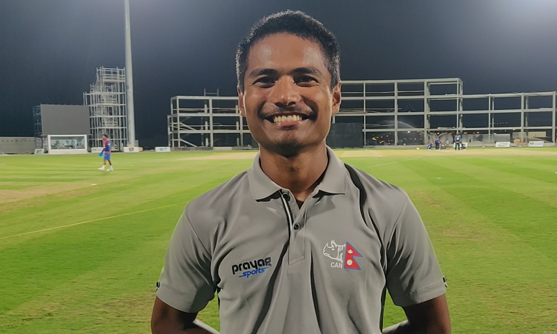 ओमनमा पौडेलको लगातार उत्कृष्ट ब्याटिङ, 'सुरुमा अलिकति स्लो भयो, रोटेट गर्न सकेको भए खेल चाँडै सकिन्थ्यो होला'