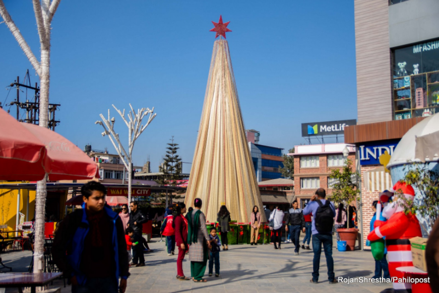 हेर्नुस् क्रिसमसमय काठमाडौं