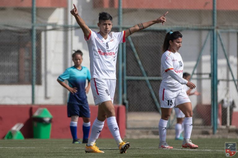 एपीएफको सानदार सुरुवातमा साबित्रा भण्डारीको ह्याट्रिक 