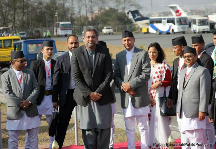 पाकिस्तानी प्रधानमन्त्रीलाई १९ तोपको सलामी