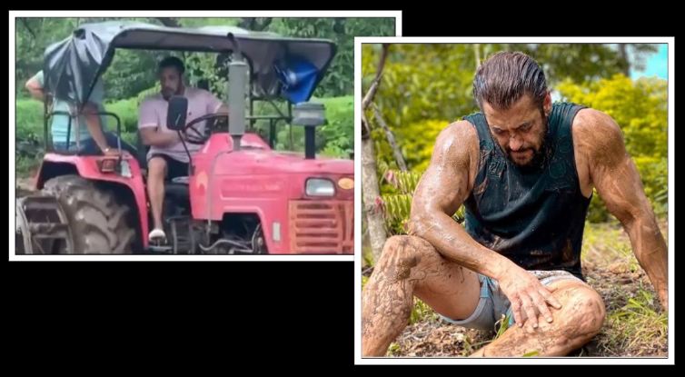 हिलाम्मे फोटोपछि खेतमा सलमान खानको 'ट्र्याक्टर ड्राइभ', भाइरल हुँदै भिडियो