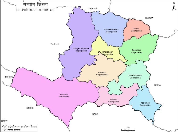 सल्यानका १० स्थानीय तहमा कर्मचारी खटिए