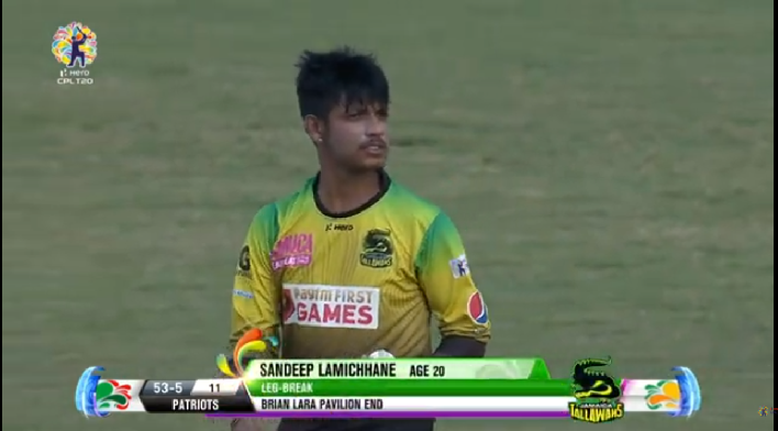 सीपीएल: जमैकाको जितमा सन्दीपले लिए दुई विकेट