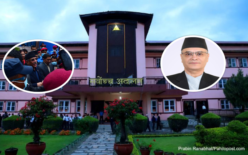 सर्वोच्च अदालतबाट प्रचण्डलाई झड्का : एकता खारेजीको आदेशमा पुनरावलोकन नहुने