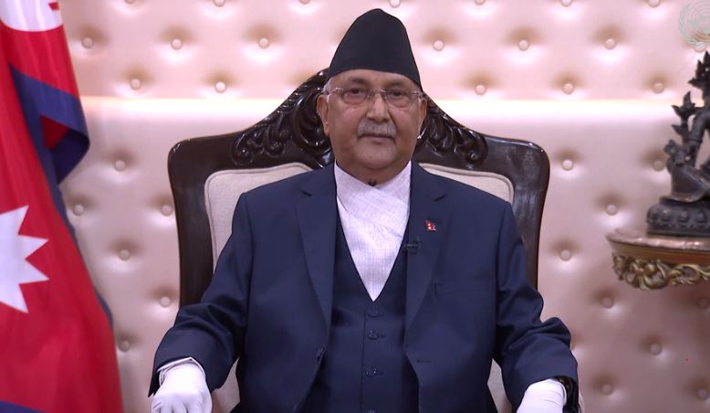 कोभिड सम्बन्धी राष्ट्रसंघ महासभाको विशेष सत्रमा प्रधानमन्त्रीको सम्बोधन:  'कसैलाई लाग्ला सुरक्षित छौँ, तर हामी सानो डुंगामा छौं खतरामा छौँ'