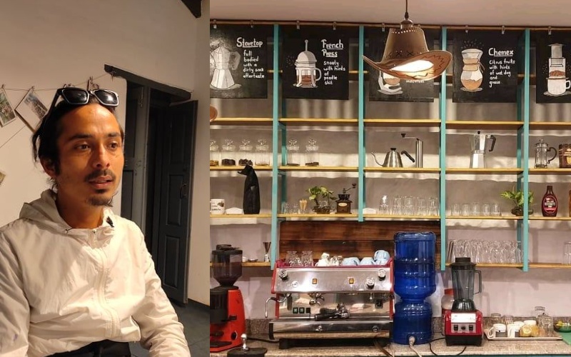 वेटर हुँदै 'कफी घर'को यात्रा : यस्तो छ पोखराका सोभितको संघर्ष र सफलताको कथा