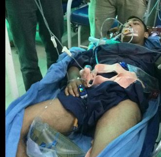 जुम्लामा झडपको क्रममा घाइते भएका प्रहरी जवानलाई थप उपचारको लागि काठमाडौं ल्याइयो