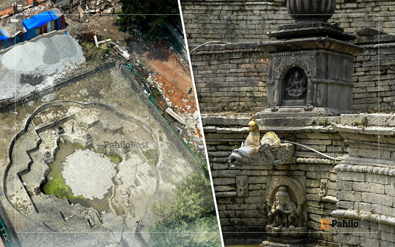 ट्याङ्की बनाउँदा सुन्धारामा पानी आउने पाइप नष्ट, बालेनले निर्माण कार्य रोक्न दिए निर्देशन