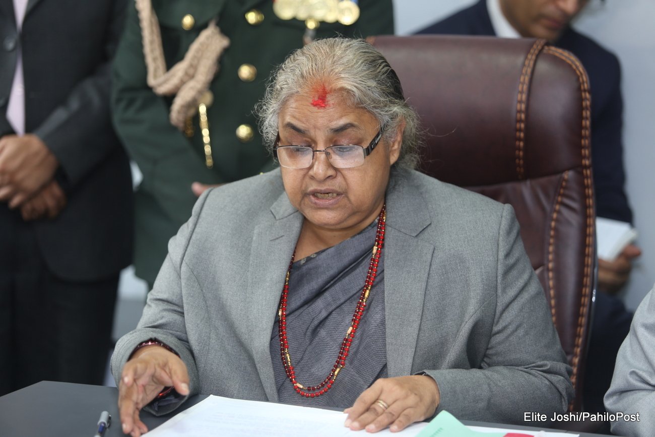 प्रधान न्यायाधीशमा ६ जनाको नाम सिफारिस गर्दै आजबाट बिदा भइन् सुशीला कार्की
