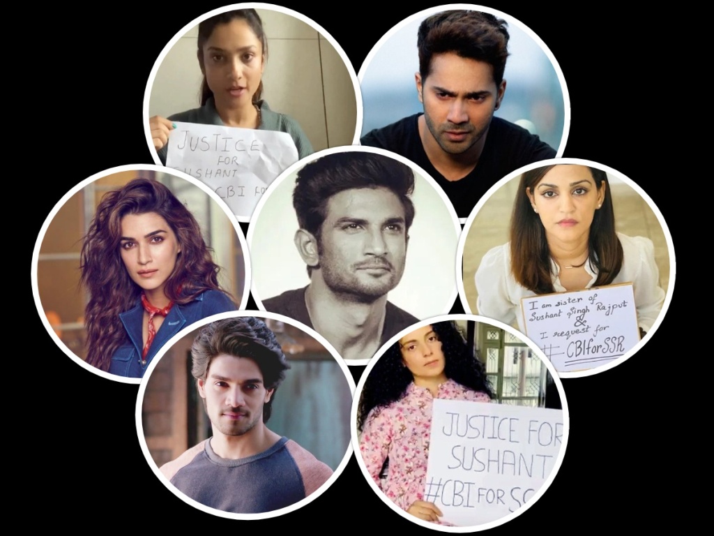 सुशान्तका परिवारको न्यायका लागि बोले कलाकारहरु, राजनीतिक एजेण्डाविहीन सिबीआई जाँच माग