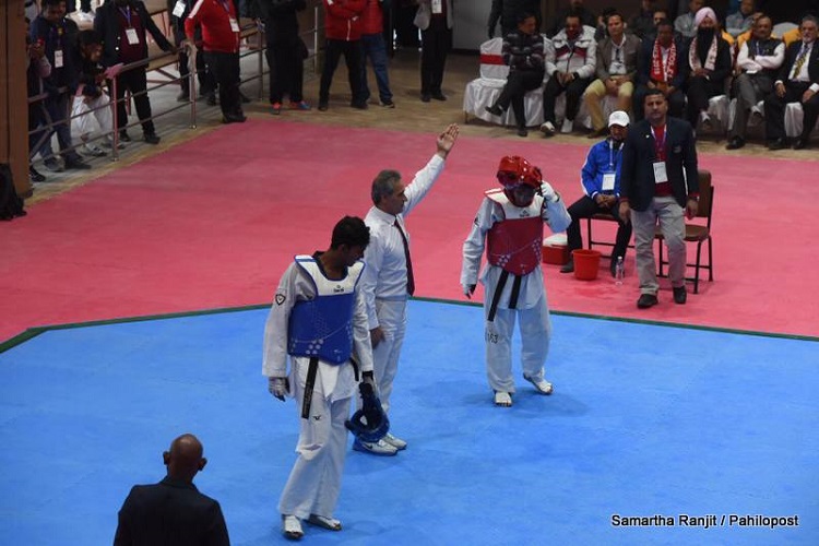 काठमाडौंमा भर्चुअल राष्ट्रिय तेक्वान्दो च्याम्पियनसिप हुँदै