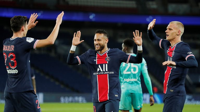 पीएसजीको फराकिलो जितमा नेइमारको दुई गोल