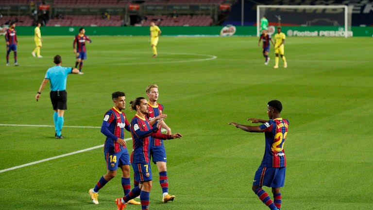 फाटीको दोहोरो गोलमा बार्सिलोनाको फराकिलो जित