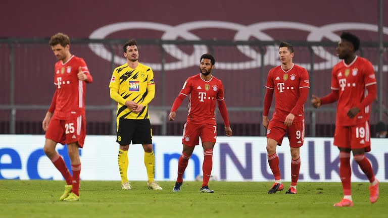 बायर्नको जितमा लेवान्डोस्कीको ह्याट्रिक, हल्याण्डको दोहोरो गोलको बावजुत डर्टमण्ड पराजित