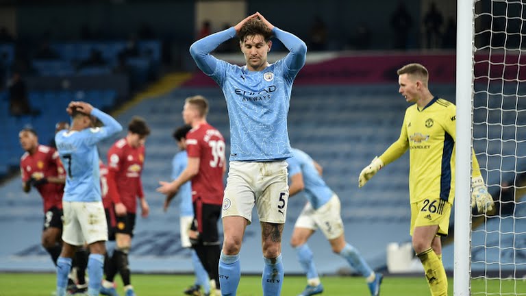 लगातार २१ खेलमा जित निकालेको म्यानचेस्टर सिटीको रोकियो विजयी यात्रा, म्यानचेस्टर युनाइटेडको जित