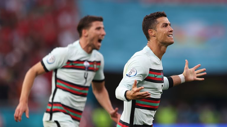 भरी रंगशालामा हंगेरीलाई हराउँदै पोर्चुगलको सुखद सुरुवात, रोनाल्डोको दोहोरो गोल