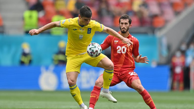 नर्थ म्यासोडोनियालाई हराउँदै युक्रेनको पहिलो जित