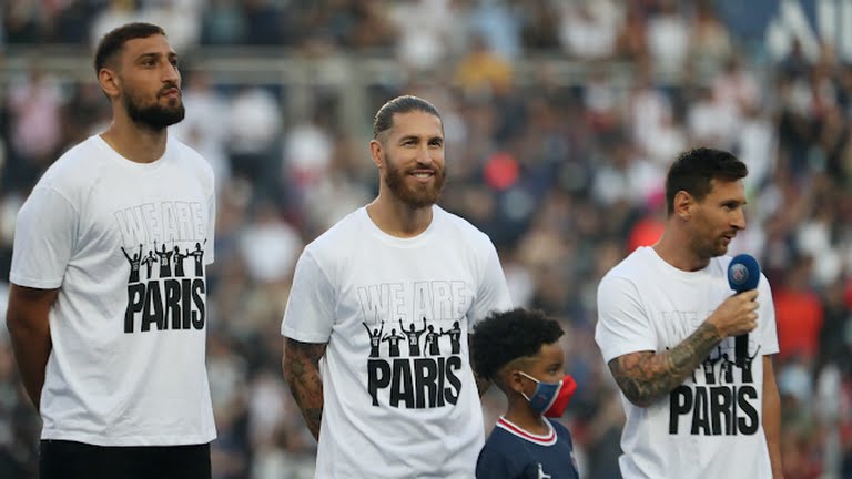 पीएसजीको सहज जित, घरेलु मैदानमा मेस्सी लगायतका खेलाडीको स्वागत