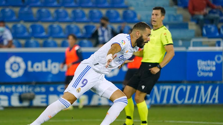 रियल मड्रिडको सहज जितमा बेन्जेमाको दोहोरो गोल