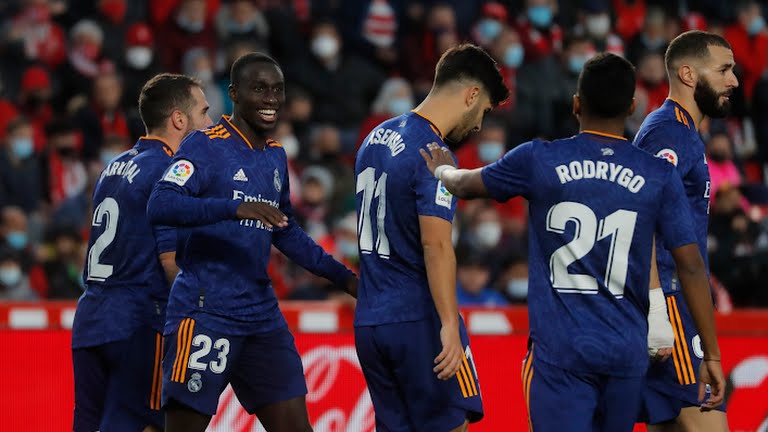 ग्रानडालाई हराउँदै रियल मड्रिड शीर्षस्थानमा