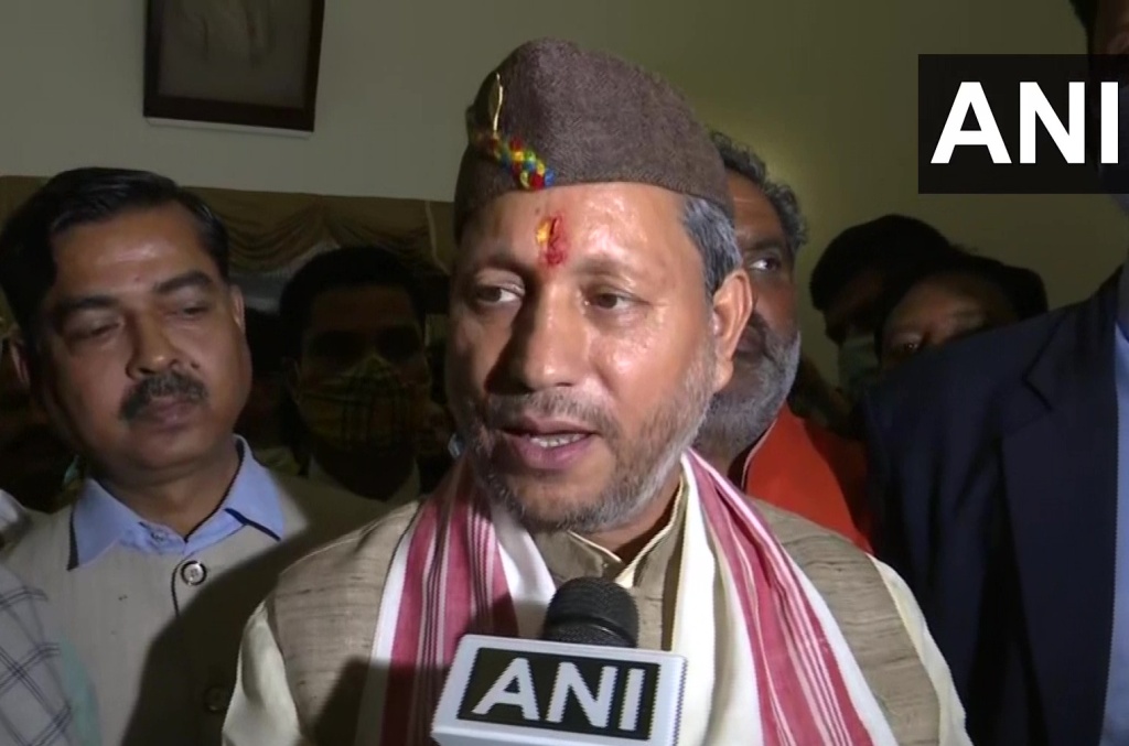 गडवालबाट निर्वाचित भाजपा सांसद तीरथ सिंह रावत बने उत्तराखण्डको मुख्यमन्त्री