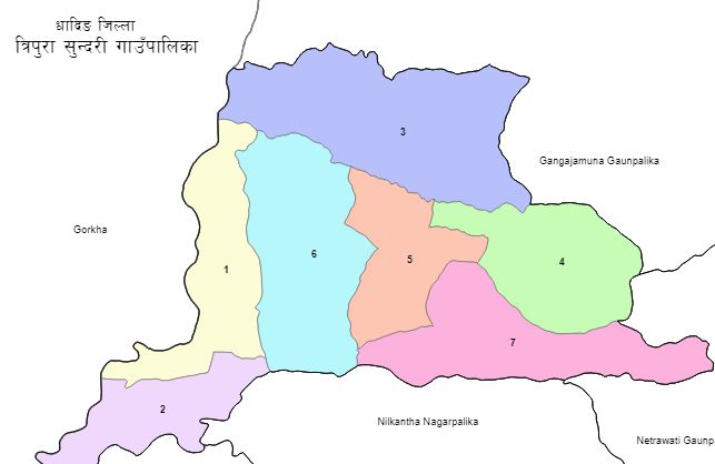 धादिङको त्रिपुरासुन्दरी गाउँपालिकाको अध्यक्षमा एमाले र उपाध्यक्षमा कांग्रेस विजयी