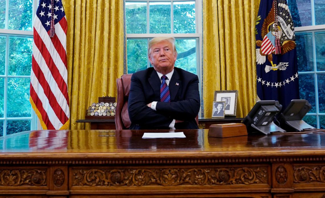 काममा फर्किए ट्रम्प, ककटेल भ्याक्सिनले काम गरेको दावी