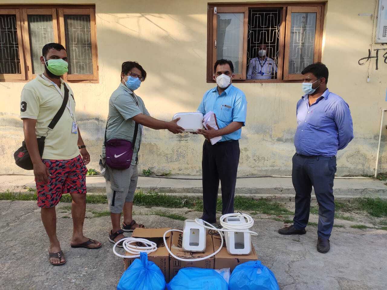 सानो पाइलाले नारायणी अस्पताललाई दियो ३ थान भेन्टिलेटर, दोस्रो लहरमा मात्रै ९ थान भेन्टिलेटर प्रदान